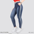 Jeans skinny tiro alto 24422