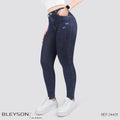 Jeans skinny tiro alto 24431