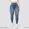 Jeans skinny tiro alto 24448