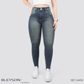 Jeans skinny tiro alto 24454