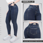 Jeans Skinny Tiro Alto 25321