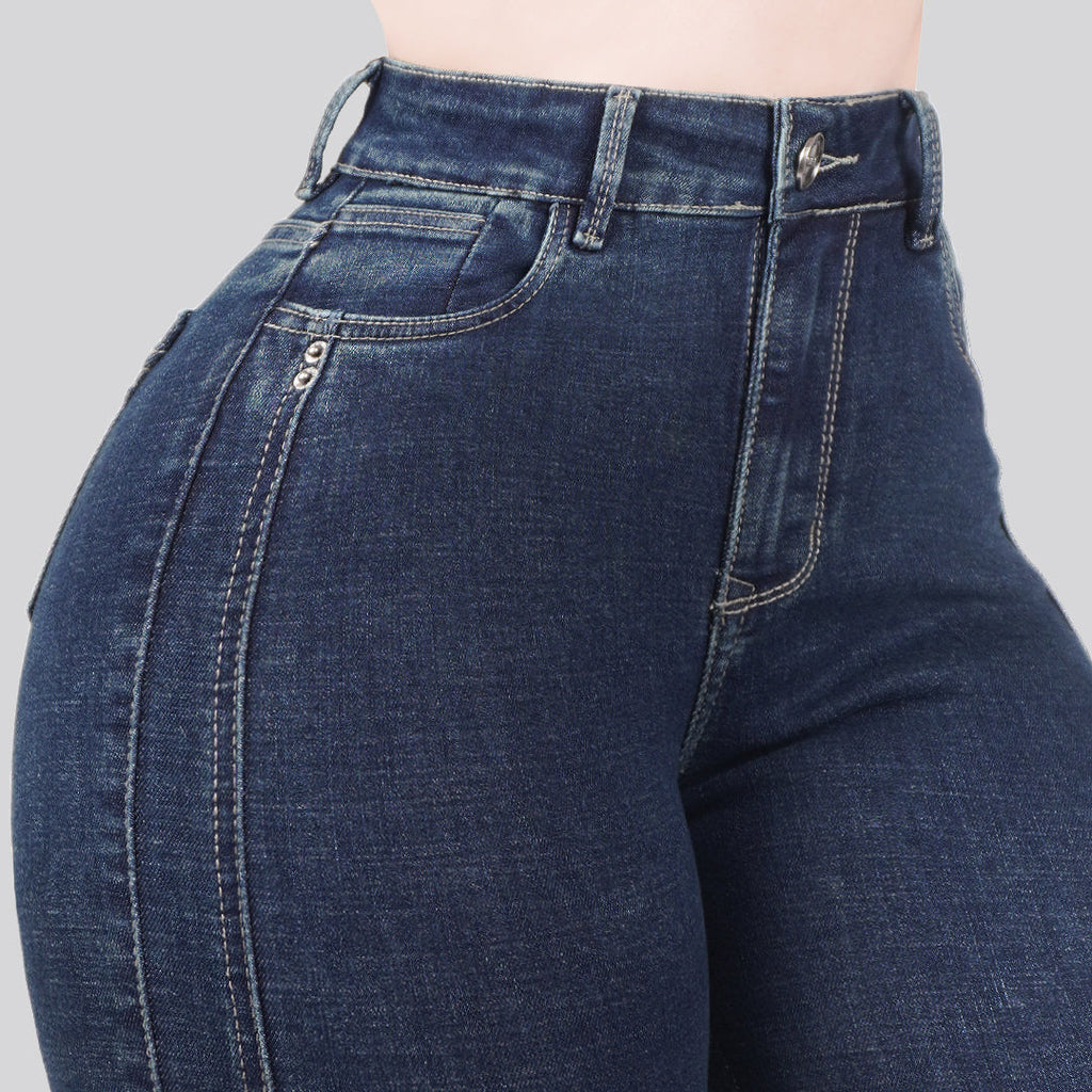 Jeans Skinny Tiro Alto 25321
