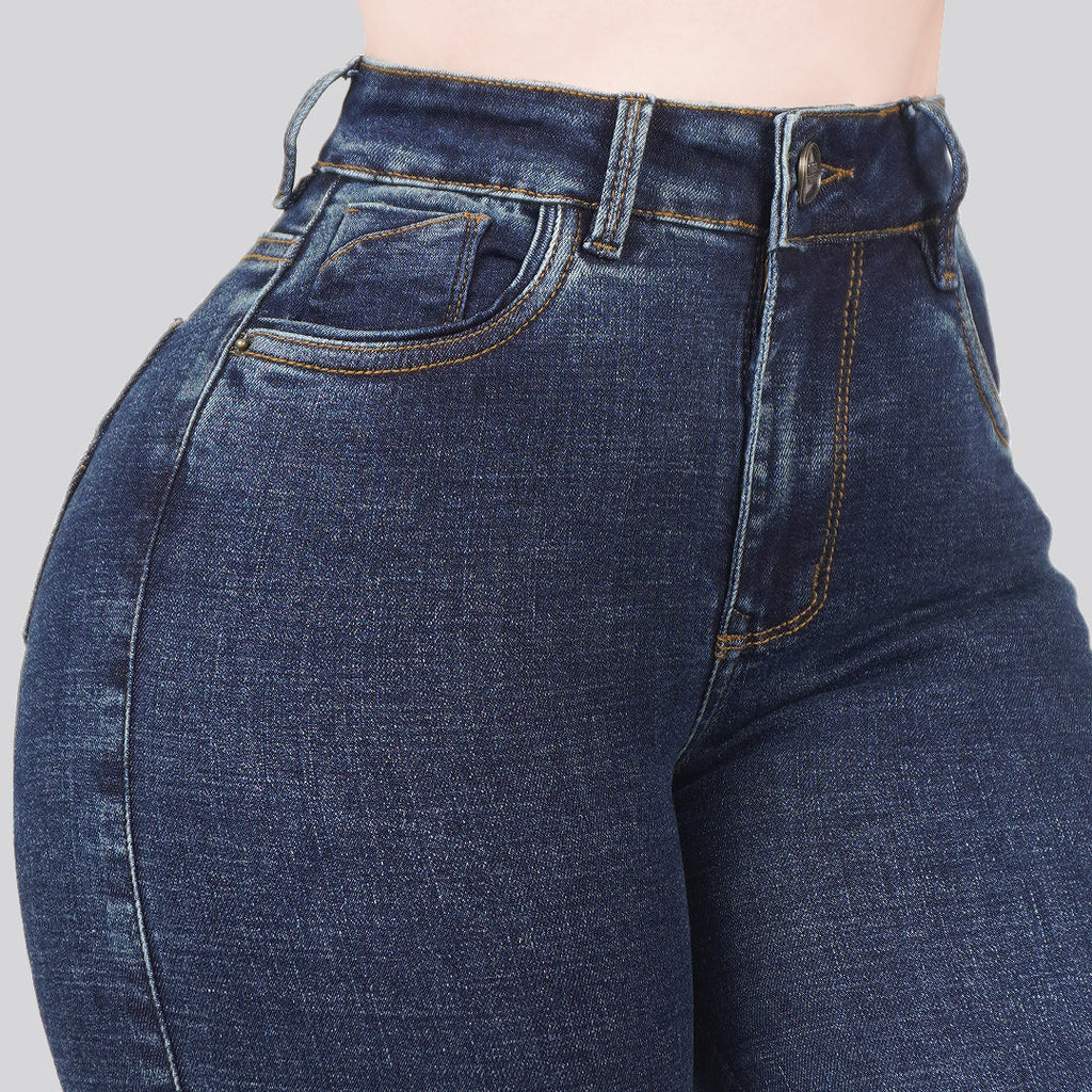 Jeans Skinny Tiro Alto 25322