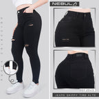 Jeans Skinny Tiro Alto 25413