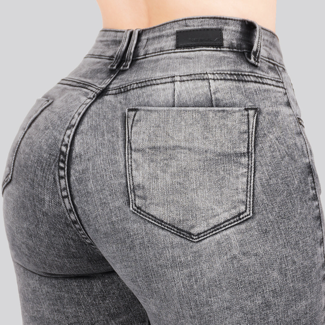 Jeans Skinny Tiro Alto 25414