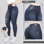 Jeans Skinny Tiro Alto 25416