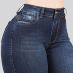 Jeans Skinny Tiro Alto 25416