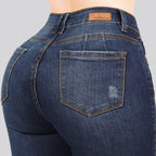 Jeans Skinny Tiro Alto 25416