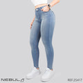 Jeans Skinny Tiro Alto 25417