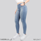 Jeans Skinny Tiro Alto 25417