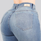 Jeans Skinny Tiro Alto 25417