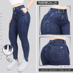 Jeans Skinny Tiro Alto 25418