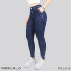 Jeans Skinny Tiro Alto 25418