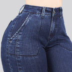 Jeans Skinny Tiro Alto 25418