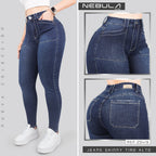 Jeans Skinny Tiro Alto 25419