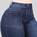 Jeans Skinny Tiro Alto 25419