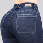 Jeans Skinny Tiro Alto 25419