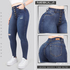 Jeans Skinny Tiro Alto 25420