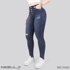 Jeans Skinny Tiro Alto 25420