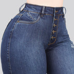 Jeans Skinny Tiro Alto 25420