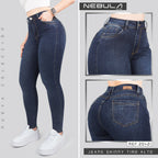 Jeans Skinny Tiro Alto 25421