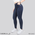 Jeans Skinny Tiro Alto 25421