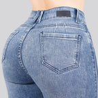 Jeans Skinny Tiro Alto 25423