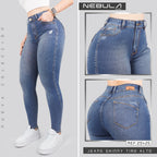 Jeans Skinny Tiro Alto 25425