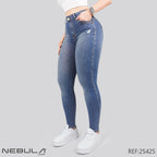 Jeans Skinny Tiro Alto 25425