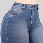 Jeans Skinny Tiro Alto 25425