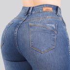 Jeans Skinny Tiro Alto 25425