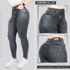 Jeans Skinny Tiro Alto 25427