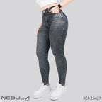Jeans Skinny Tiro Alto 25427