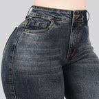 Jeans Skinny Tiro Alto 25427