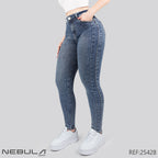 Jeans Skinny Tiro Alto 25428