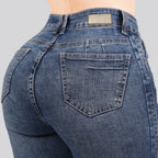Jeans Skinny Tiro Alto 25428