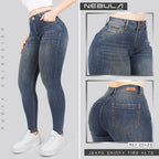 Jeans Skinny Tiro Alto 25429
