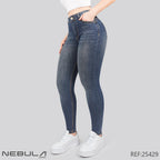 Jeans Skinny Tiro Alto 25429