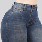 Jeans Skinny Tiro Alto 25429