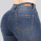 Jeans Skinny Tiro Alto 25429