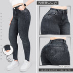 Jeans Skinny Tiro Alto 25430