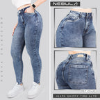 Jeans Skinny Tiro Alto 25433