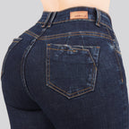Jeans Skinny Tiro Alto 25434