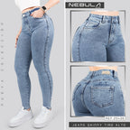 Jeans Skinny Tiro Alto 25436