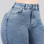 Jeans Skinny Tiro Alto 25436