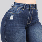 Jeans Skinny Tiro Alto 25437