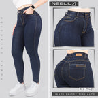 Jeans Skinny Tiro Alto 25438