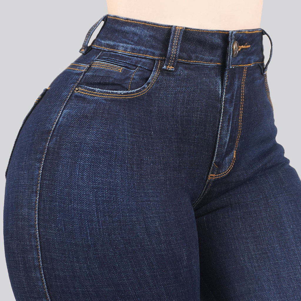 Jeans Skinny Tiro Alto 25438