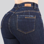 Jeans Skinny Tiro Alto 25438