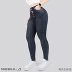 Jeans Skinny Tiro Alto 25439
